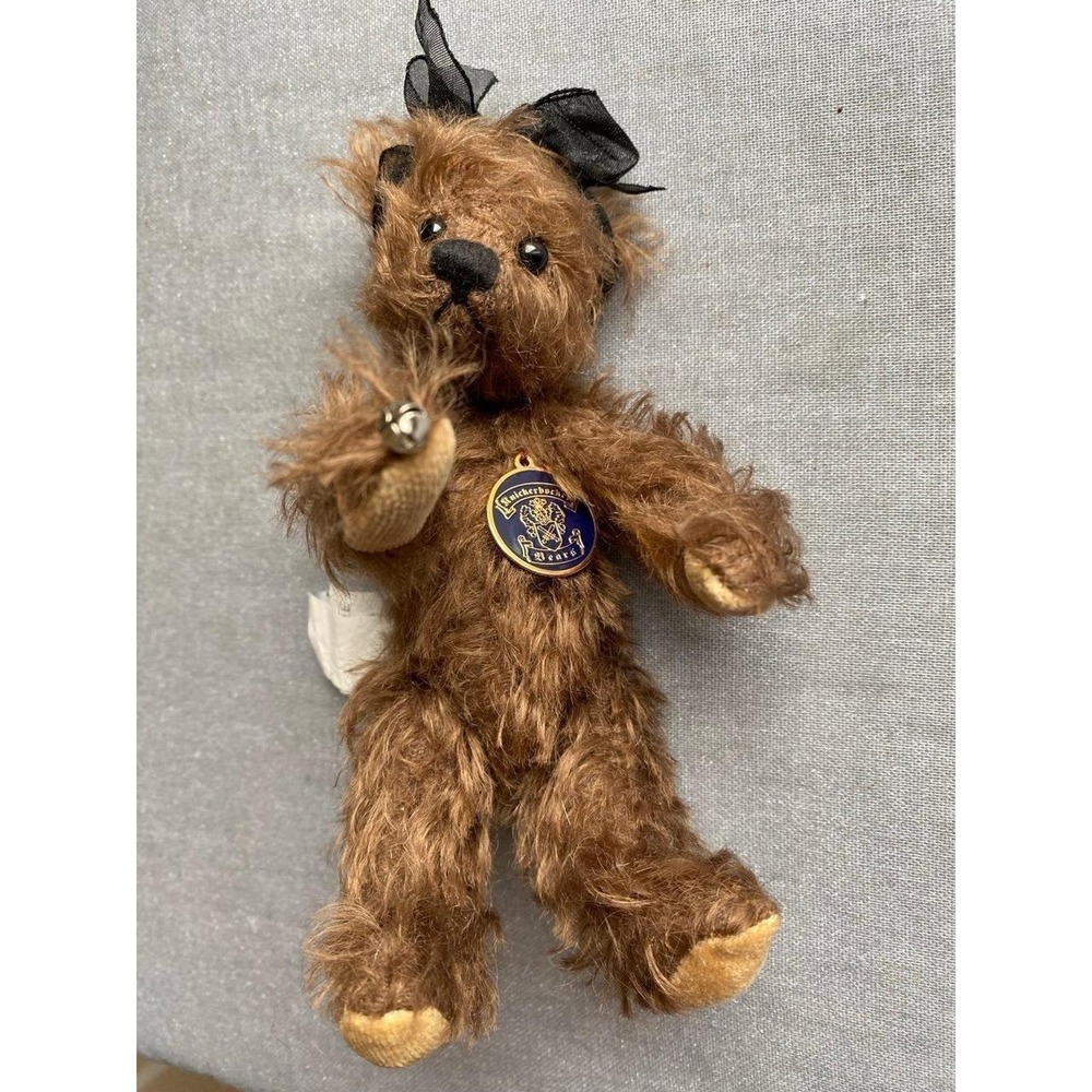 Knickerbocker Mohair Bear Collection Plush Toy Jeweliette 1040 Vintage Toy S30